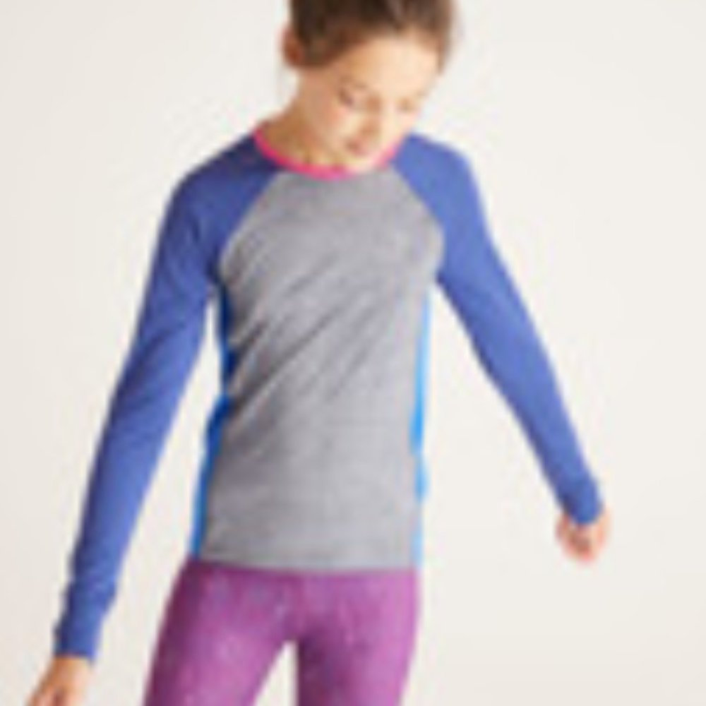 Boden Long Sleeved Active T-shirt size 6/7 - Picture 3 of 3